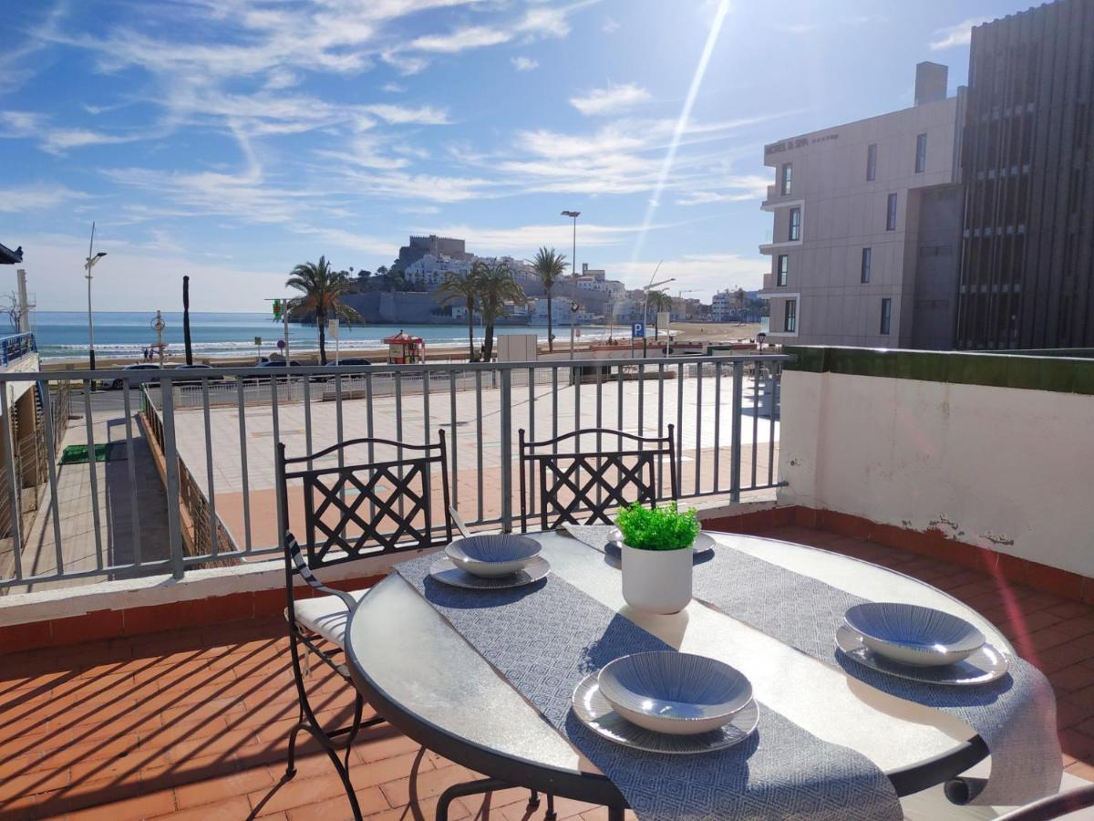 Duplex Vista Mar Peniscola Playa Orangecosta Lägenhet Exteriör bild