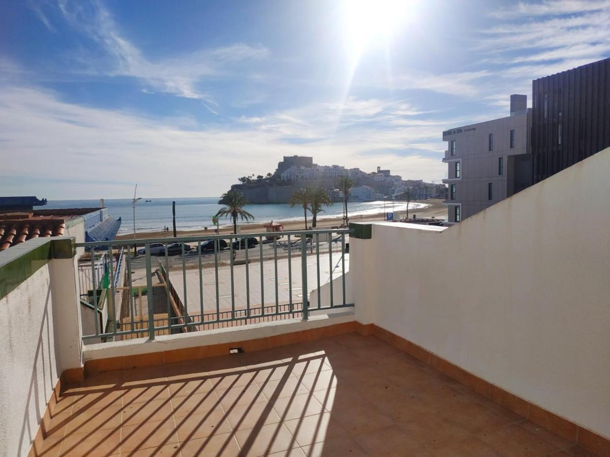 Duplex Vista Mar Peniscola Playa Orangecosta Lägenhet Exteriör bild